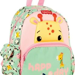 Gim Τσάντα Νηπιαγωγείου Happy Giraffe Fisher Price (349-16054) -Συμφωνίες Σχολικά Κατάστημα 200870 1