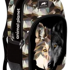 Σάκος 3 θήκες Animal Planet Λύκος (000570826)