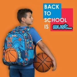 Τσάντα Δημοτικού Must Basketball Slam Dunk (000579980) -Συμφωνίες Σχολικά Κατάστημα 202317 2
