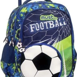Must Football Σχολική Τσάντα Τρόλευ (000579979) -Συμφωνίες Σχολικά Κατάστημα 202347 1