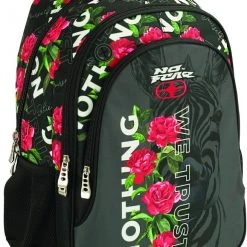 No Fear Back Me Up Σάκος Οβάλ Rose Zebra (347-90031) -Συμφωνίες Σχολικά Κατάστημα 202726 1