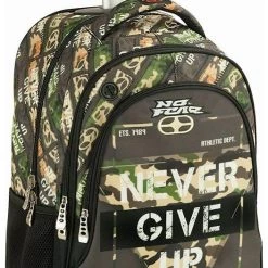 Back Me Up Σάκος Τρόλεϋ Never Give Up (347-83074) -Συμφωνίες Σχολικά Κατάστημα 202731 1