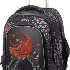 Polo Σάκος Τρόλεϋ Rolleto 8048 Basketball 2021 (9-01-274-8048)
