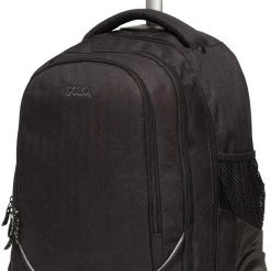 Polo Σάκος Τρόλεϋ Μικρό Uplow 02 Black 2021 (9-01-253-02) -Συμφωνίες Σχολικά Κατάστημα 203957 1