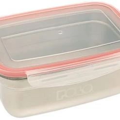 Polo Δοχείο Φαγητού Inox 1.1Lt Με Διάφανο Καπάκι (9-15-015)