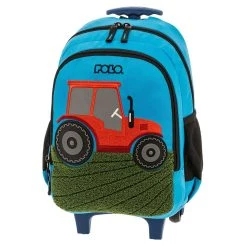 Polo Σάκος Τρόλευ Junior Animation Τρακτέρ Μπλε (901024-8146)