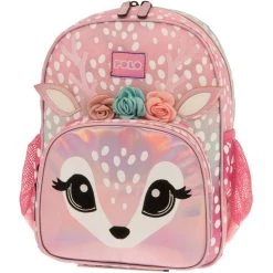 Polo Σάκος Junior Animation Ελαφάκι Ροζ (901026-8145) -Συμφωνίες Σχολικά Κατάστημα 214508 1