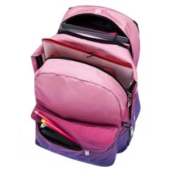 Polo Σάκος Original Double Scarf Ροζ/Μπλε (9-01-235-8086) -Συμφωνίες Σχολικά Κατάστημα 214537 2