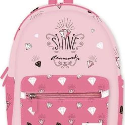 Τσάντα Νηπειαγωγείου Tesoro 21X10X26 Διαμάντια (000582276)