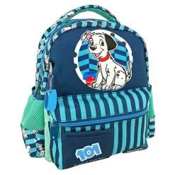 Τσάντα Νηπιαγωγείου 27Χ10Χ31 2 Θήκες 3D Soft 101 Dalmatians Always Smiling (000562981)