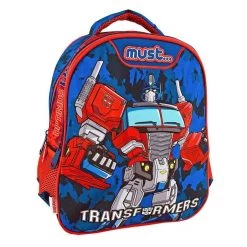 Must Τσάντα Νηπιαγωγείου Transformers Optimus Prime 2 Θήκες 27Χ10Χ31 (000483212)