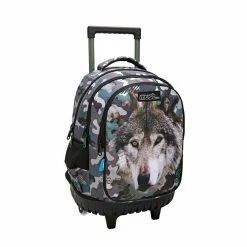 Must Σάκος Τρόλευ Animal Planet Λύκος 3 Θήκες 34Χ20Χ45 (000570847) -Συμφωνίες Σχολικά Κατάστημα 214673 1