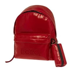 Polo Σάκος Mini Vinyl Κόκκινη (907036-3000)