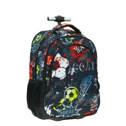 GIM Back Me Up Σάκος Τρόλευ Football (357-09074) -Συμφωνίες Σχολικά Κατάστημα 218720 1