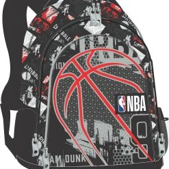 Back Me Up Σάκος Nba Red-Black Ball (338-96031) -Συμφωνίες Σχολικά Κατάστημα 218737 1