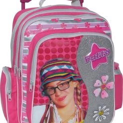 Paxos Σχολικος Σακος Τρολει Μονο Χερουλι Patty Glitter (11308) -Συμφωνίες Σχολικά Κατάστημα 639628 1
