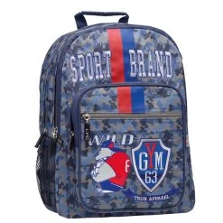 Lycsac Σχολικος Σακος Sport Brand-Wild Gym 63 (41235)