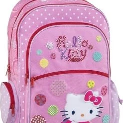 Graffiti Σχολικος Σακος Πολυθεσιος Hello Kitty Playful (15822)