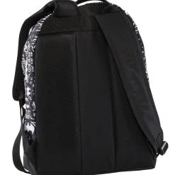 Graffiti Σχολικος Σακος Στρογγυλος Batman Black-White 32X14X43 (175232) -Συμφωνίες Σχολικά Κατάστημα 669746 1