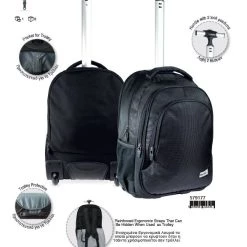 Σχολικος Σακος Τρολευ Must Power Μπλε (579174) -Συμφωνίες Σχολικά Κατάστημα 676794 4