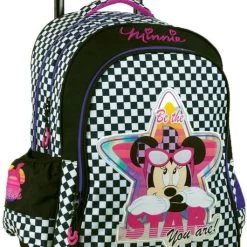 Gim Σάκος Τρόλευ Οβαλ Minnie Silver Star (340-49074)