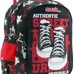 Σχολικός Σάκος Τρόλευ Must Glow In The Dark 3 Θήκες Παπούτσια (579790) -Συμφωνίες Σχολικά Κατάστημα 690082 1