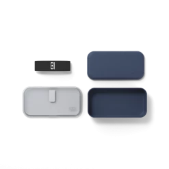 500ml Δοχείο Φαγητού Monbento MB Original Single (PP) Made In France – Natural BlueMonbento -Συμφωνίες Σχολικά Κατάστημα horeca mbo single exploded