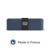 500ml Δοχείο Φαγητού Monbento MB Original Single (PP) Made In France – Natural BlueMonbento -Συμφωνίες Σχολικά Κατάστημα horeca mbo single face